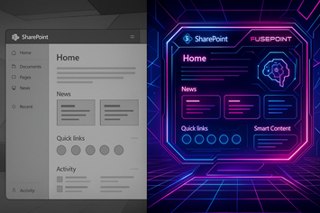 Before & After: SharePoint Without vs. With FusePoint