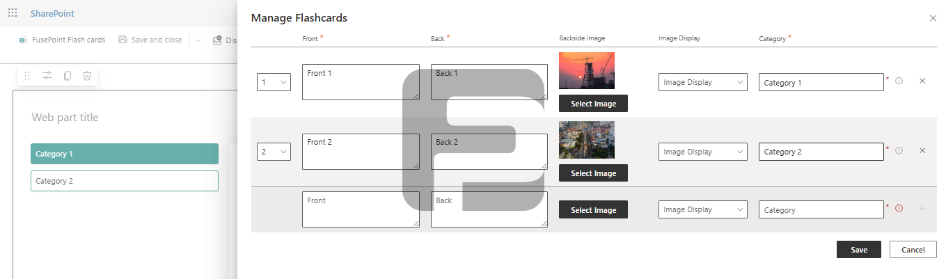 FusePoint Flashcards Webpart