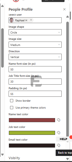 Fusepoint People Profile