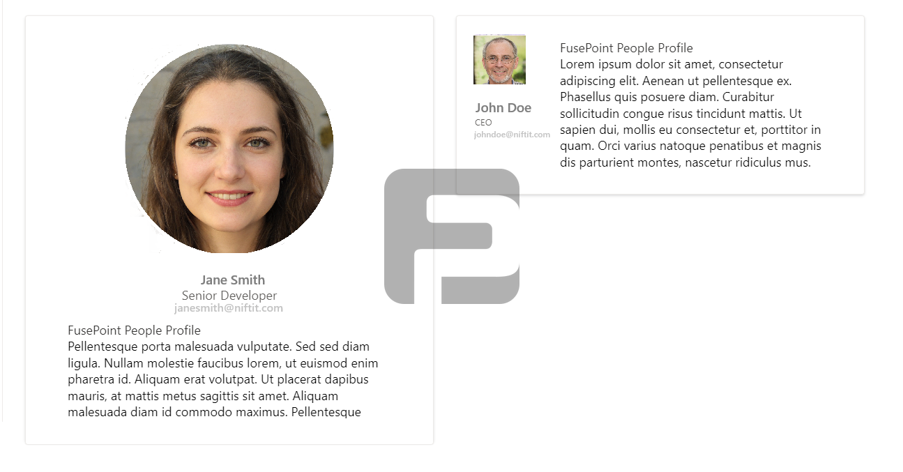 Fusepoint People Profile
