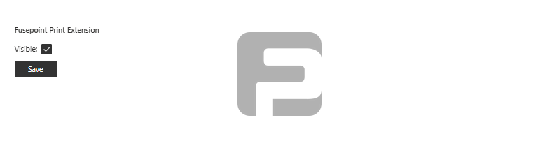 Fusepoint Print Extension