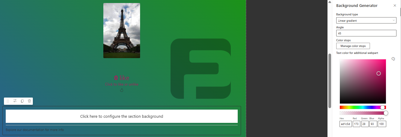 Fusepoint Section Background