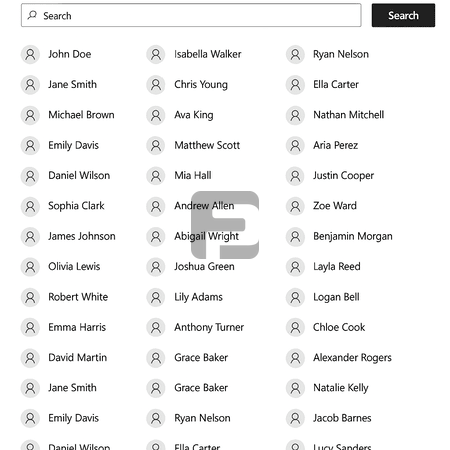 Fusepoint Simple Org Chart